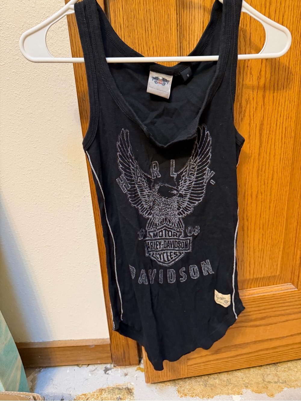 Harley-Davidson Women's Black Eagle Graphic Tank Top